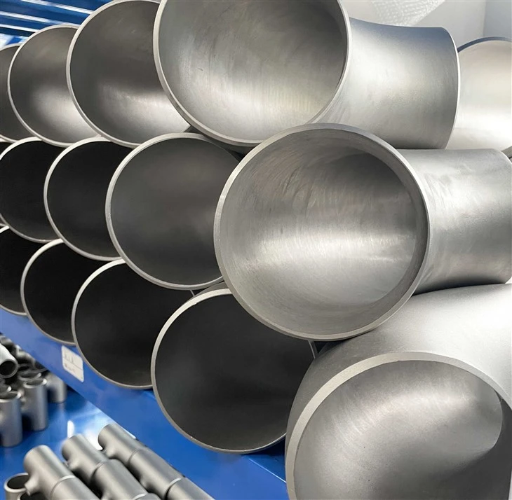 titanium alloy 90° elbow